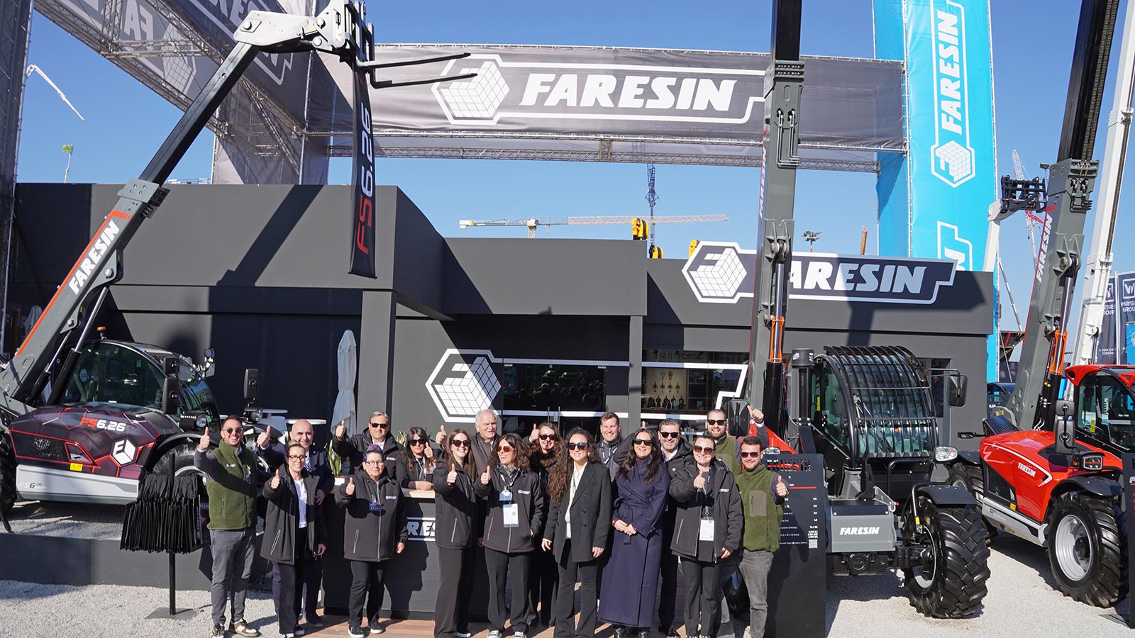 faresin bauma 2025 foto gruppo